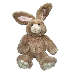 Build-A-Bear Lil Cocoa Bunny Plush Unisex 23" Brown Excellent Posable‎ Ears